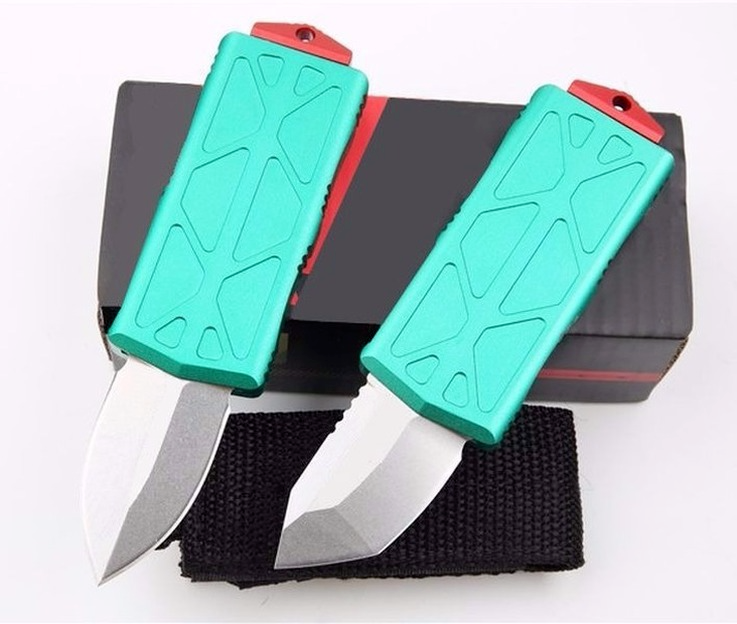 Mini Bounty Hunter EXOCET Dual Action 5CR15MOV Stonewashed Blade Autotf Knife Pocket Survival Hunting Camping Xmas Gift Knives for Man Cik
Mini Bounty Hunter EXOCET Dual Action 5CR15MOV Stonewashed Blade Autotf Knife Pocket Survival Hunting Camping Xmas Gift Knives for Man Cik
