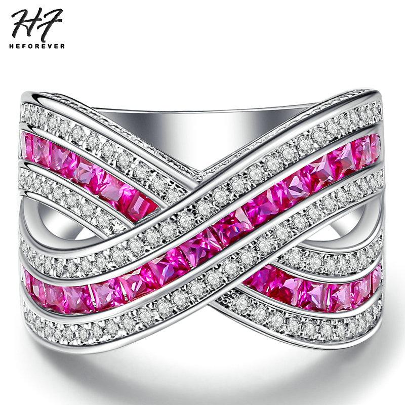 Cluster Rings Luxury Cocktail For Women White Gold Color Pink Clear CZ Crystal Crossed Party Fashion Jewelry Xmas Gift YG011, Golden;silver
Cluster Rings Luxury Cocktail For Women White Gold Color Pink Clear CZ Crystal Crossed Party Fashion Jewelry Xmas Gift YG011, Golden;silver