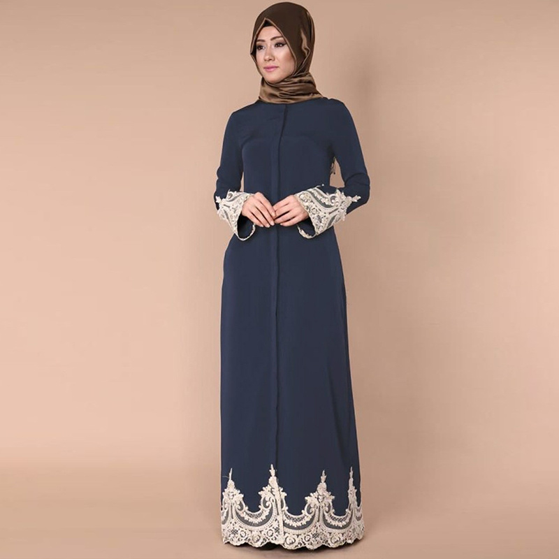 Dubai Arab Islam Abaya Women Muslim Dress Embroidery Applique Robe Long Dresses Caftan Ethnic Islamic Clothing Moroccan Kaftan
Dubai Arab Islam Abaya Women Muslim Dress Embroidery Applique Robe Long Dresses Caftan Ethnic Islamic Clothing Moroccan Kaftan