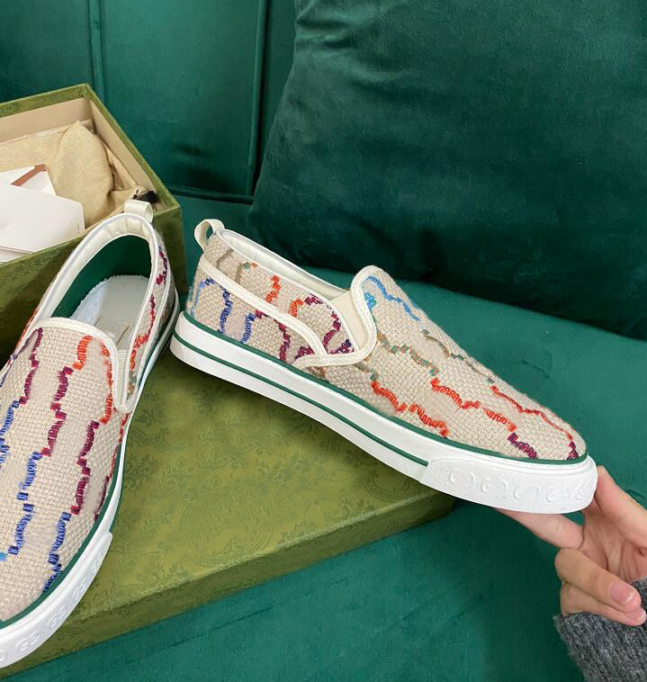 2022 Luxury Designer Tennis 1977 Sneakers Men Women Canvas Shoe Linen Woven Shoes Ace Rubber Soles Vintage Casual Sneakers 1977 Classic Loafers, Colour 1
2022 Luxury Designer Tennis 1977 Sneakers Men Women Canvas Shoe Linen Woven Shoes Ace Rubber Soles Vintage Casual Sneakers 1977 Classic Loafers, Colour 1
