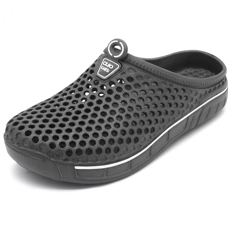 Sandals Garden Clog Shoes For Men Quick Drying Summer Beach Slipper Flat Breathable Outdoor Male Gardening Shoe, Black
Sandals Garden Clog Shoes For Men Quick Drying Summer Beach Slipper Flat Breathable Outdoor Male Gardening Shoe, Black