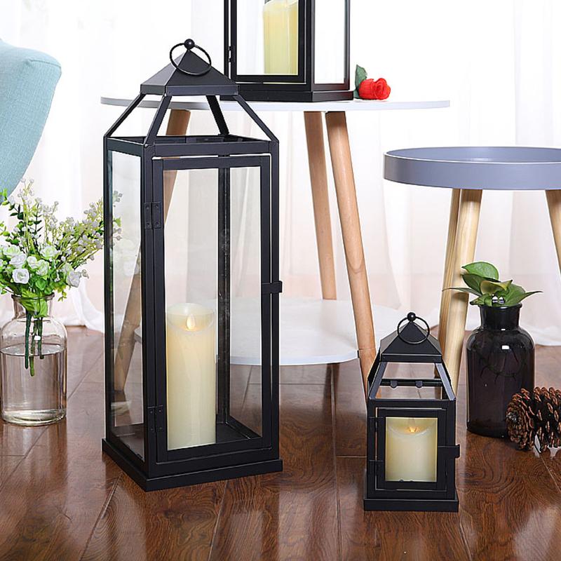 Candle Holders 1Pc Nordic Style Night Lamp Iron Art Glass Wind Lantern Holder Desk Tote Hanging Stand
Candle Holders 1Pc Nordic Style Night Lamp Iron Art Glass Wind Lantern Holder Desk Tote Hanging Stand