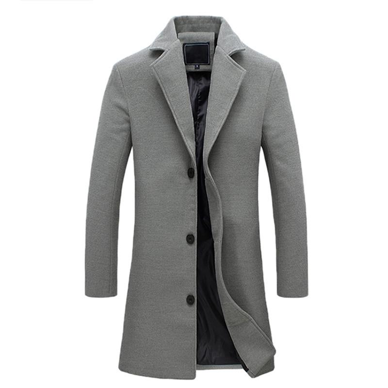 Men's Trench Coats Long Oversized Mens Coat 2021 Winter Single Breasted Causal Jacket Plus Size Turn Down Collar Male Overcoat 3XL 4XL 5XL
Men's Trench Coats Long Oversized Mens Coat 2021 Winter Single Breasted Causal Jacket Plus Size Turn Down Collar Male Overcoat 3XL 4XL 5XL