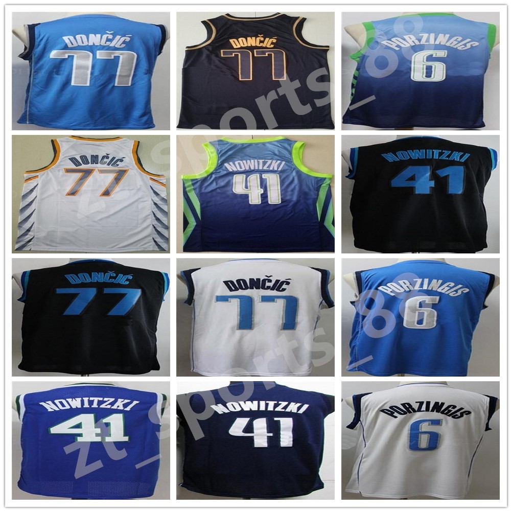 Men Basketball Luka Doncic Jersey 77 Kristaps Porzingis 6 Dirk Nowitzki 41 Edition Earned City Stitched Navy Blue Black White, As shown in illustration
Men Basketball Luka Doncic Jersey 77 Kristaps Porzingis 6 Dirk Nowitzki 41 Edition Earned City Stitched Navy Blue Black White, As shown in illustration