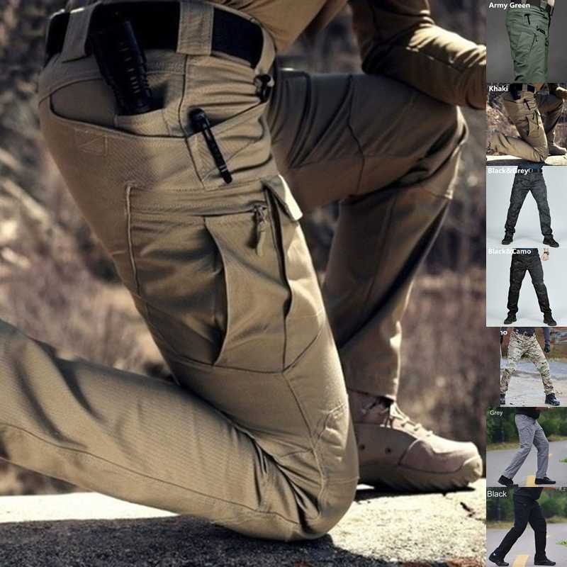Men Tactical cargo Pants Army Fashion Outdoor Hiking Trekking Casual Sweatpants Camouflage Military Multi pocket Trousers -3XL 210616, Gray 
Men Tactical cargo Pants Army Fashion Outdoor Hiking Trekking Casual Sweatpants Camouflage Military Multi pocket Trousers -3XL 210616, Gray