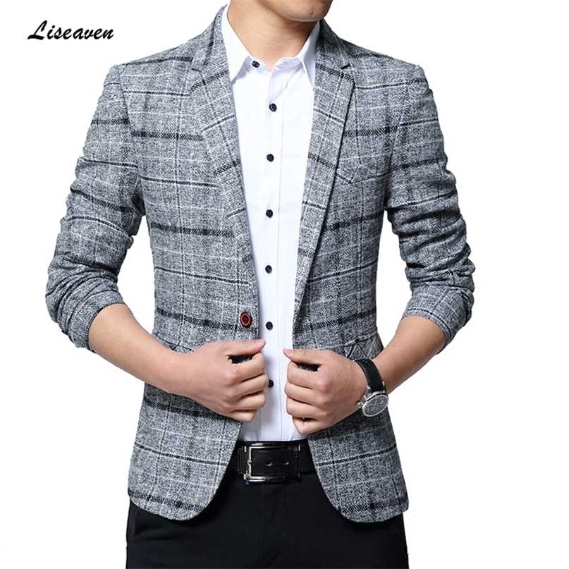 Liseaven Blazers Men Jackets Arrival Male Plus Size 5XL Slim Fit Coat s Blazer Jacket 211110, Khaki
Liseaven Blazers Men Jackets Arrival Male Plus Size 5XL Slim Fit Coat s Blazer Jacket 211110, Khaki