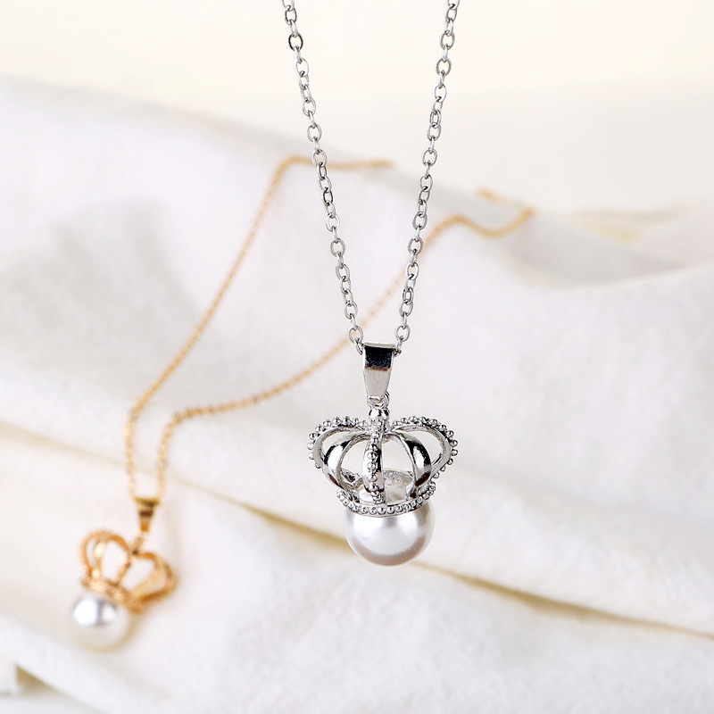 Hollow Out Necklace An Crown Pendants Originality Personality Versatile Pendant Pearl Necklaces For Women 1 8yl Y2, Silver
Hollow Out Necklace An Crown Pendants Originality Personality Versatile Pendant Pearl Necklaces For Women 1 8yl Y2, Silver