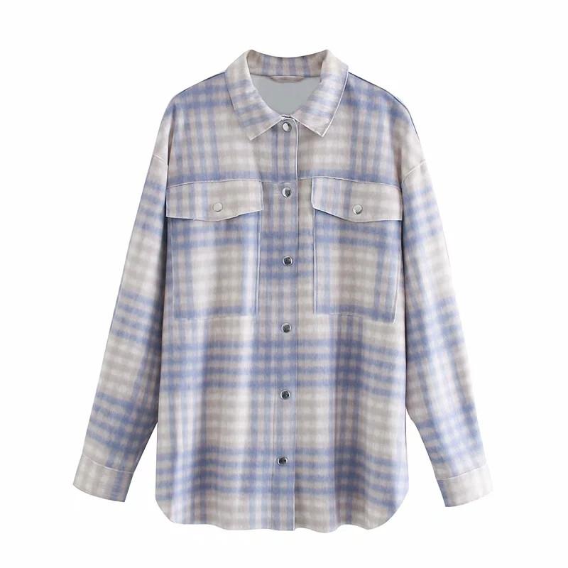 Women's Jackets Nice Chic Lady Fashion Blue Loose Long Outwear Women Sleeve Single Breasted Poackets Oversize Jacket Coat
Women's Jackets Nice Chic Lady Fashion Blue Loose Long Outwear Women Sleeve Single Breasted Poackets Oversize Jacket Coat