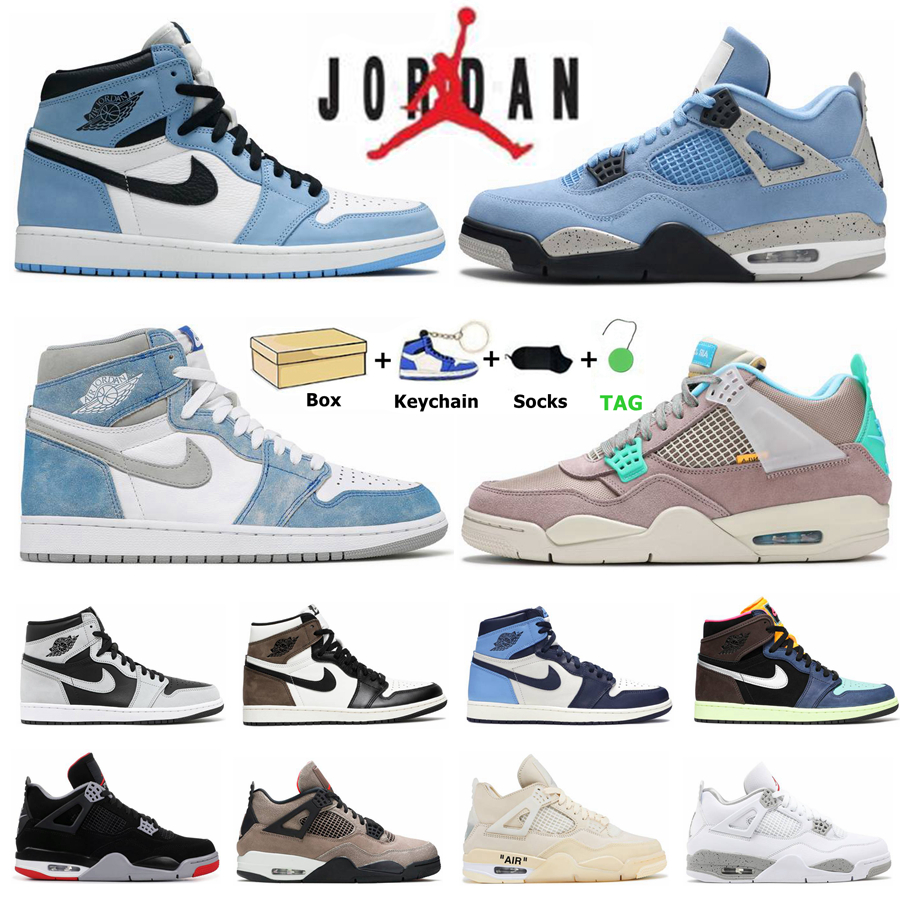 Air Jordan 1 1s University Blue Mens Basketball Shoes Jordan 4s 4 Black Cat What The Bred Sail Hyper Royal Obsidian UNC Sports Outdoor Women Sneakers, 31
Air Jordan 1 1s University Blue Mens Basketball Shoes Jordan 4s 4 Black Cat What The Bred Sail Hyper Royal Obsidian UNC Sports Outdoor Women Sneakers, 31