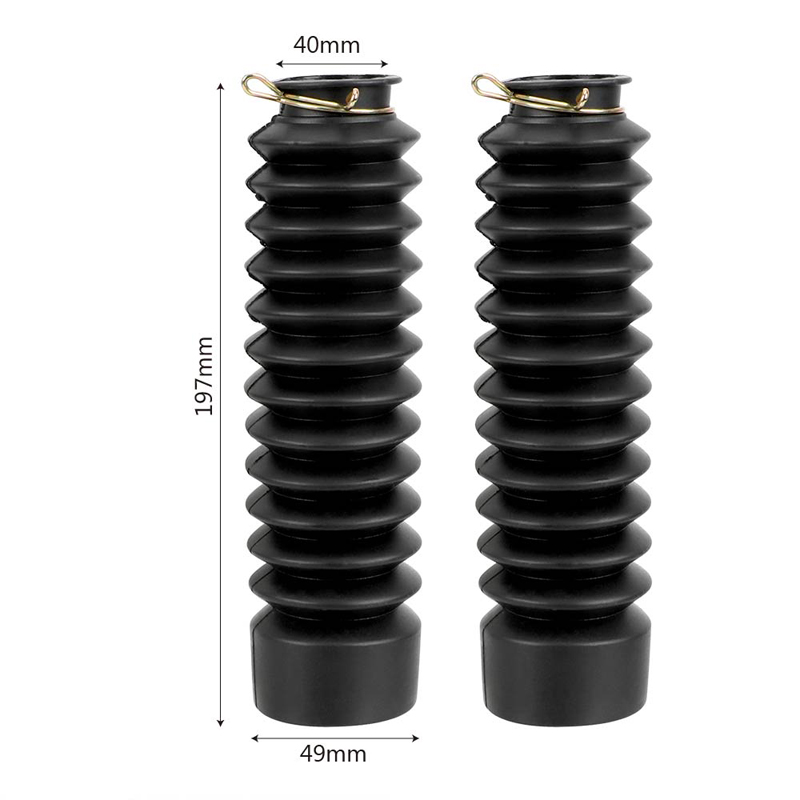 Motorcycle Dusts Boot Rubber Sleeve Motobike Accessories Front Fork Shock Absorber Dust Cover Universal