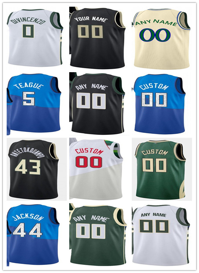 Mens Womens Youth 43 Thanasis Antetokounmpo 5 Jeff Teague 44 Justin Jackson 0 Donte DiVincenzo custom Basketball Jerseys Black white green blu, Colour
Mens Womens Youth 43 Thanasis Antetokounmpo 5 Jeff Teague 44 Justin Jackson 0 Donte DiVincenzo custom Basketball Jerseys Black white green blu, Colour