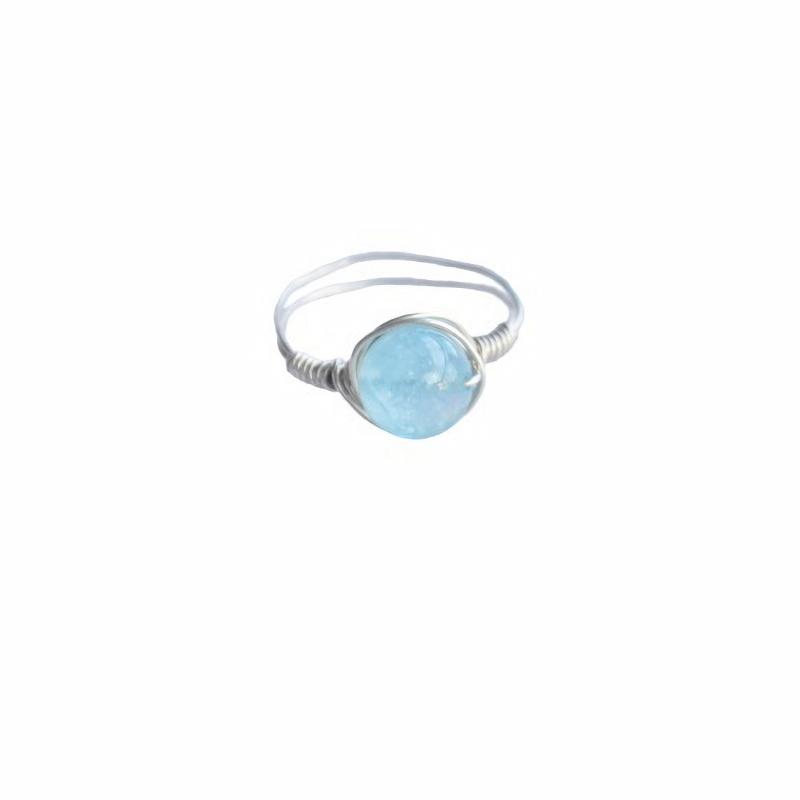 Cluster Rings Blue Sea Treasu Natural Stone Birthstone Solitaire Sterling Color Wire Wrapped Wedding For Women Jewelry Boho
Cluster Rings Blue Sea Treasu Natural Stone Birthstone Solitaire Sterling Color Wire Wrapped Wedding For Women Jewelry Boho