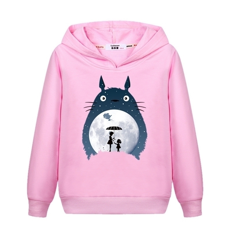 Girl's totoro Casual Sweatshirt Long Sleeve Fall Winter Hoodie Kids Fashion Cartoon pullover Cotton Coat 211110, Red
Girl's totoro Casual Sweatshirt Long Sleeve Fall Winter Hoodie Kids Fashion Cartoon pullover Cotton Coat 211110, Red