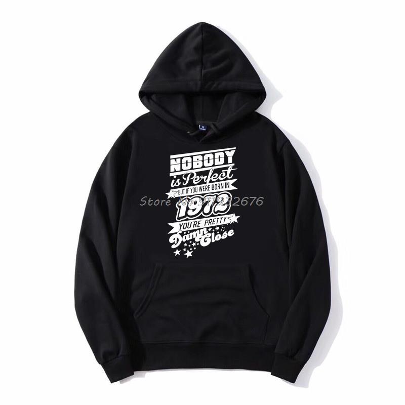 Men's Hoodies & Sweatshirts Nobody Is Perfect - In 1972 Mens Funny Printed Hoodie Unsex Men Hooded Sweatshirt Harajuku Streetwear
Men's Hoodies & Sweatshirts Nobody Is Perfect - In 1972 Mens Funny Printed Hoodie Unsex Men Hooded Sweatshirt Harajuku Streetwear