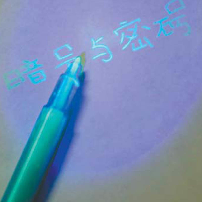 Multifunction Invisible Ink Pen Funny Marker Magic UV Light Highlighter Kids Students Gift Novelty Item School Supply