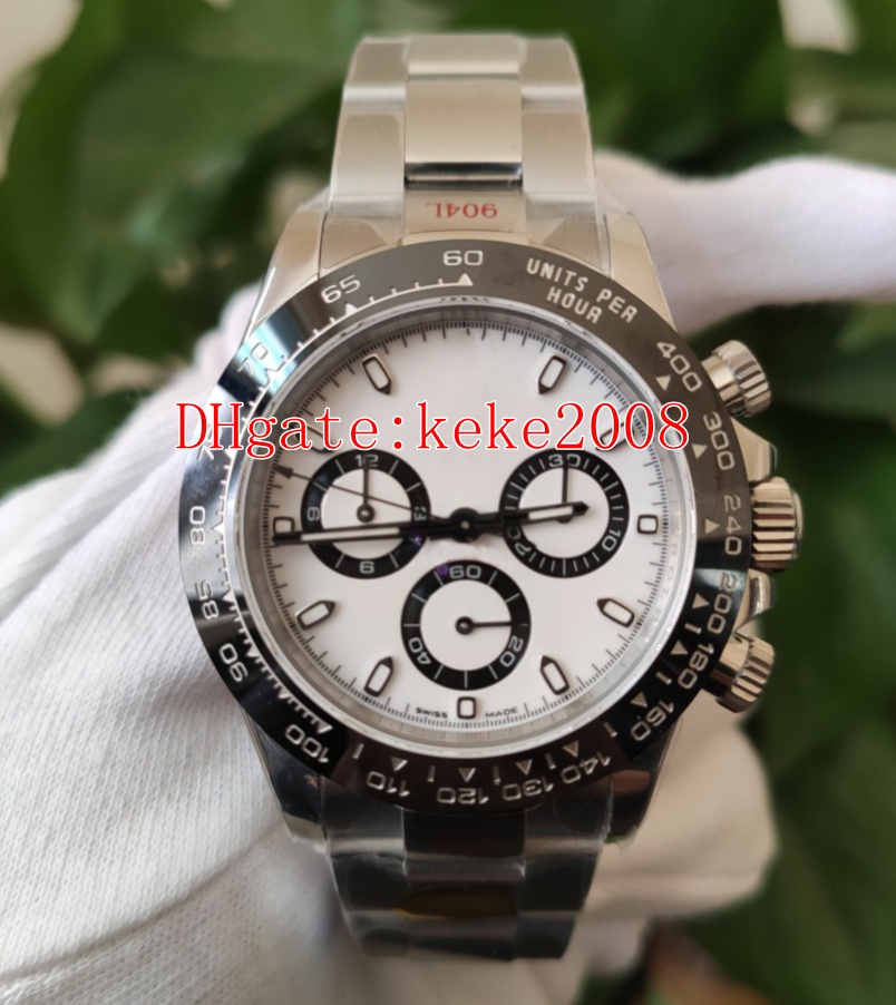 3 Color N V4 panda waterproof Wristwatches 40mm Cosmograph Working 116500 116500LN 904L Stainless Steel Chronograph ETA 4130 Movement Automatic Mens Watch Watches
3 Color N V4 panda waterproof Wristwatches 40mm Cosmograph Working 116500 116500LN 904L Stainless Steel Chronograph ETA 4130 Movement Automatic Mens Watch Watches