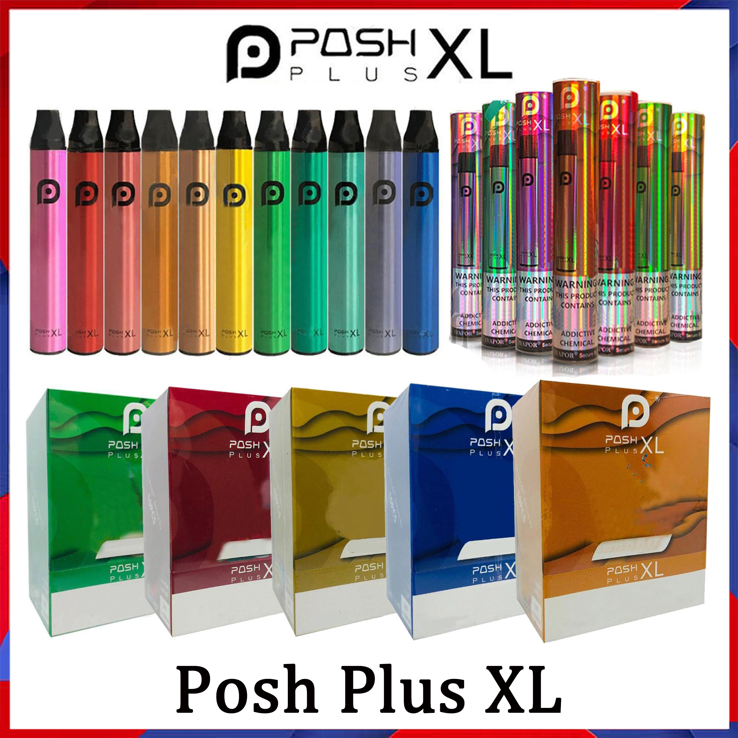 POSH PLUS XL Disposable E Cigarette Devices Vape Pen 1500 Puffs Pods Starter Kit Updated 5ml Prefilled Cartridge Vaporizers Vs Bang xxl
POSH PLUS XL Disposable E Cigarette Devices Vape Pen 1500 Puffs Pods Starter Kit Updated 5ml Prefilled Cartridge Vaporizers Vs Bang xxl
