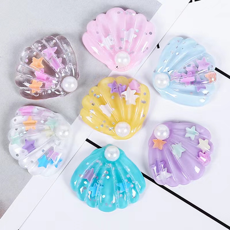 20pcs Flat Back Resin Components Pearl Sequin Shell flatback Resin Cabochon for Phone Decoration Hair Bow DIY Scrapbook Embellishmen
20pcs Flat Back Resin Components Pearl Sequin Shell flatback Resin Cabochon for Phone Decoration Hair Bow DIY Scrapbook Embellishmen