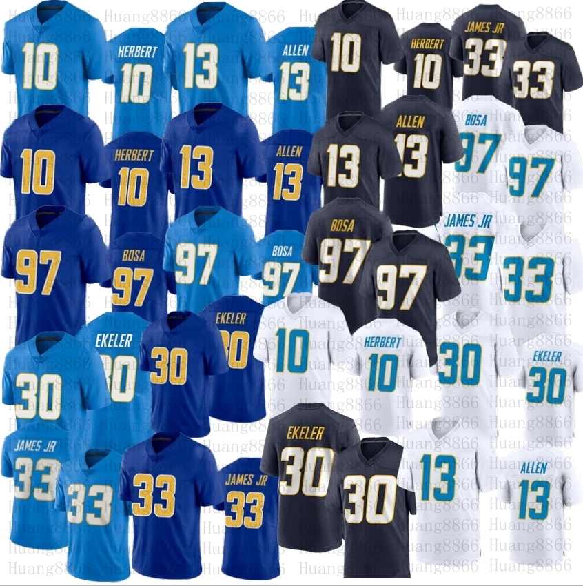 Men football 10 Justin Herbert 52 Khalil Mack 97 Joey Bosa Keenan Allen 3 Derwin James JR 30 Austin Ekeler Jersey, As
Men football 10 Justin Herbert 52 Khalil Mack 97 Joey Bosa Keenan Allen 3 Derwin James JR 30 Austin Ekeler Jersey, As