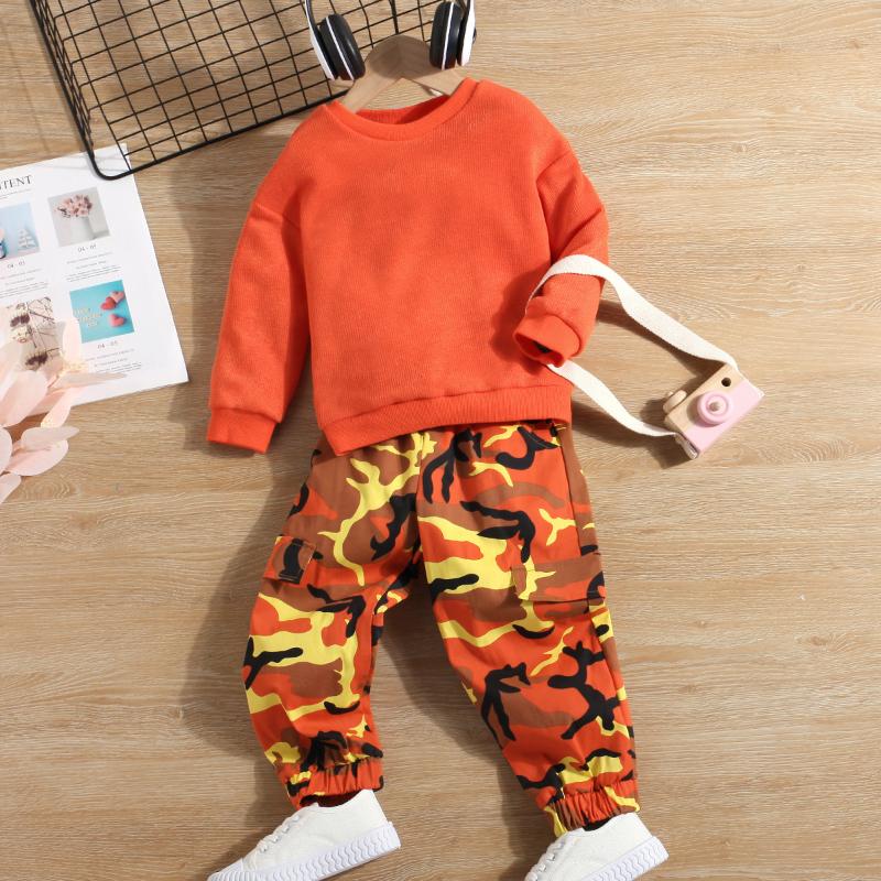 Clothing Sets Fashion Girl Spring Solid Knitting Top Shirts Full Sleeve Camouflage Trousers Toddler Kids Baby Children Clothes Set 2pcs 18M-, White
Clothing Sets Fashion Girl Spring Solid Knitting Top Shirts Full Sleeve Camouflage Trousers Toddler Kids Baby Children Clothes Set 2pcs 18M-, White