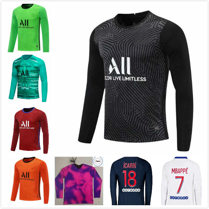 Maillots de football 20 21 long sleeve MBAPPE K.NAVAS soccer jersey 2021 ICARDI shirt maillot foot KIMPEMBE DI MARIA MARQUINHOS, Black;yellow
Maillots de football 20 21 long sleeve MBAPPE K.NAVAS soccer jersey 2021 ICARDI shirt maillot foot KIMPEMBE DI MARIA MARQUINHOS, Black;yellow