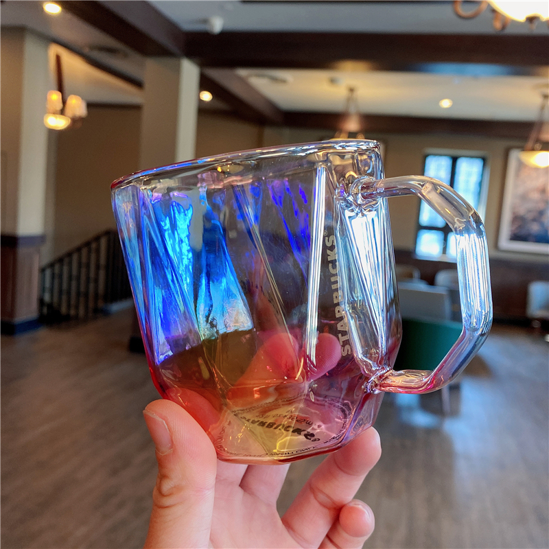 Starbucks 355ml Aurora Colorful Glasses Ggradient Mug Girl Heart Drinking water cup Creative Gift, Multi-color
Starbucks 355ml Aurora Colorful Glasses Ggradient Mug Girl Heart Drinking water cup Creative Gift, Multi-color