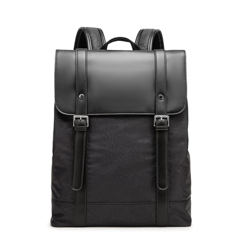 Backpack Brand Men's Soft Leather School Bag Fashion Waterproof Travel Casual, Black
Backpack Brand Men's Soft Leather School Bag Fashion Waterproof Travel Casual, Black
