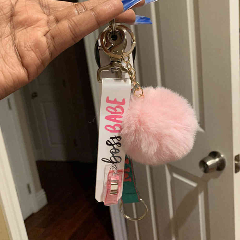 Fashion Personalized Plastic ATM Credit Debit Designers Keychain Card Clip Grabber For Long Nails With Pom
Fashion Personalized Plastic ATM Credit Debit Designers Keychain Card Clip Grabber For Long Nails With Pom