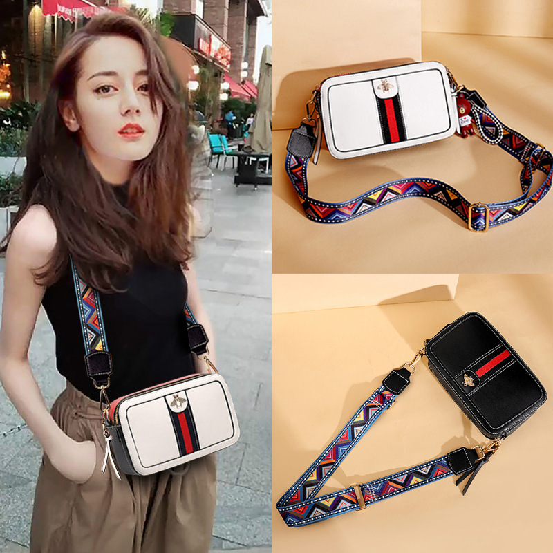 Hong Kong Women' 2021 Fashion Bee One Shoulder Camera Msenger Bag Leather Versatile Bag
Hong Kong Women' 2021 Fashion Bee One Shoulder Camera Msenger Bag Leather Versatile Bag