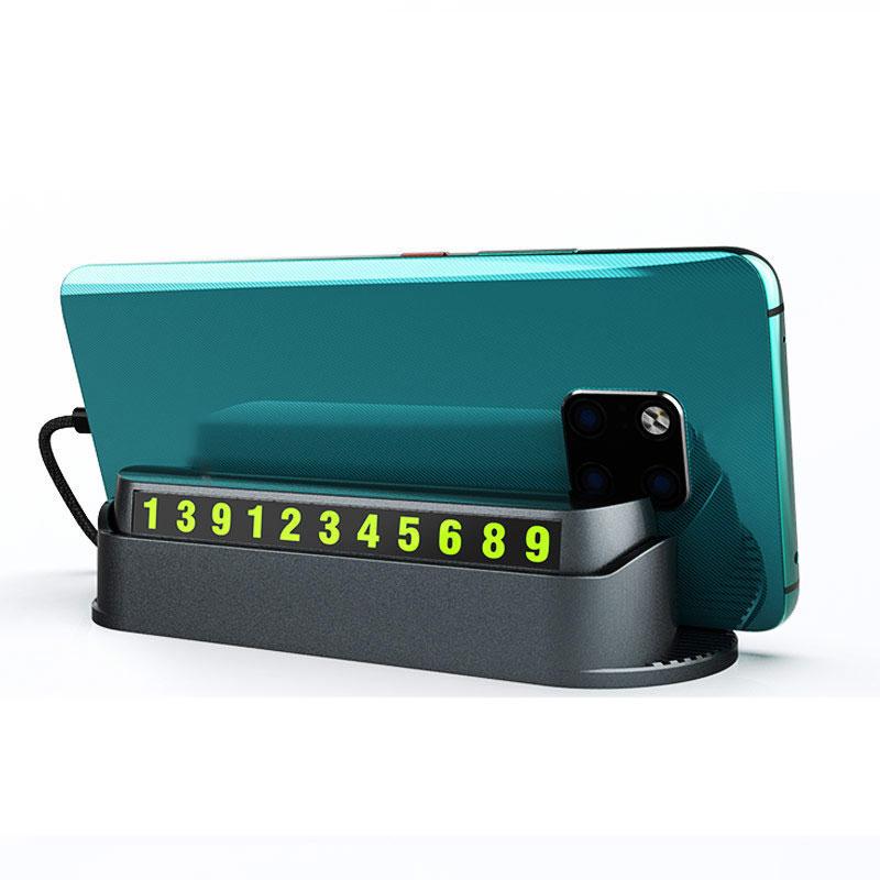 Cell Phone Mounts & Holders Multifunctional Car Mobile Bracket Luminous Moving License Plate Parking Card Number Board Modeling
Cell Phone Mounts & Holders Multifunctional Car Mobile Bracket Luminous Moving License Plate Parking Card Number Board Modeling