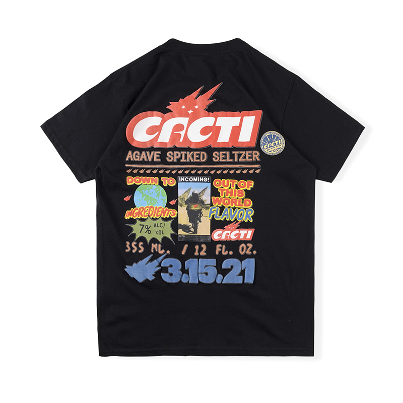 2021 Spring Summer funny Cacti Down To Earth Beer Collaborate Tee Skateboard Mens t shirt Women Street Casual Tshirt, White;black
2021 Spring Summer funny Cacti Down To Earth Beer Collaborate Tee Skateboard Mens t shirt Women Street Casual Tshirt, White;black