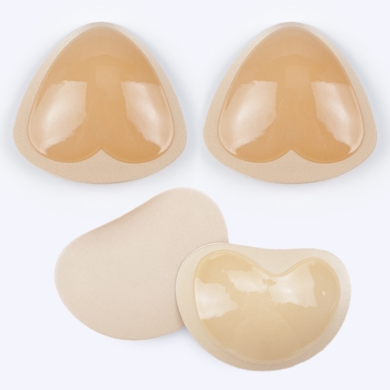 shaped triangle silicone Heart swimsuit invisible chest pad thickened sponge Chest Patch self adhesive insert
shaped triangle silicone Heart swimsuit invisible chest pad thickened sponge Chest Patch self adhesive insert
