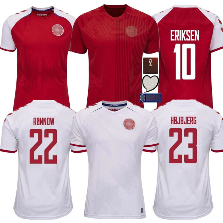 Top Quality 2021 Denmark Soccer Jersey 21 22 dinamarca camisetas Eriksen HOjbjerg Yussuf Christensen Home Away third National Football Shirt, Black;yellow
Top Quality 2021 Denmark Soccer Jersey 21 22 dinamarca camisetas Eriksen HOjbjerg Yussuf Christensen Home Away third National Football Shirt, Black;yellow