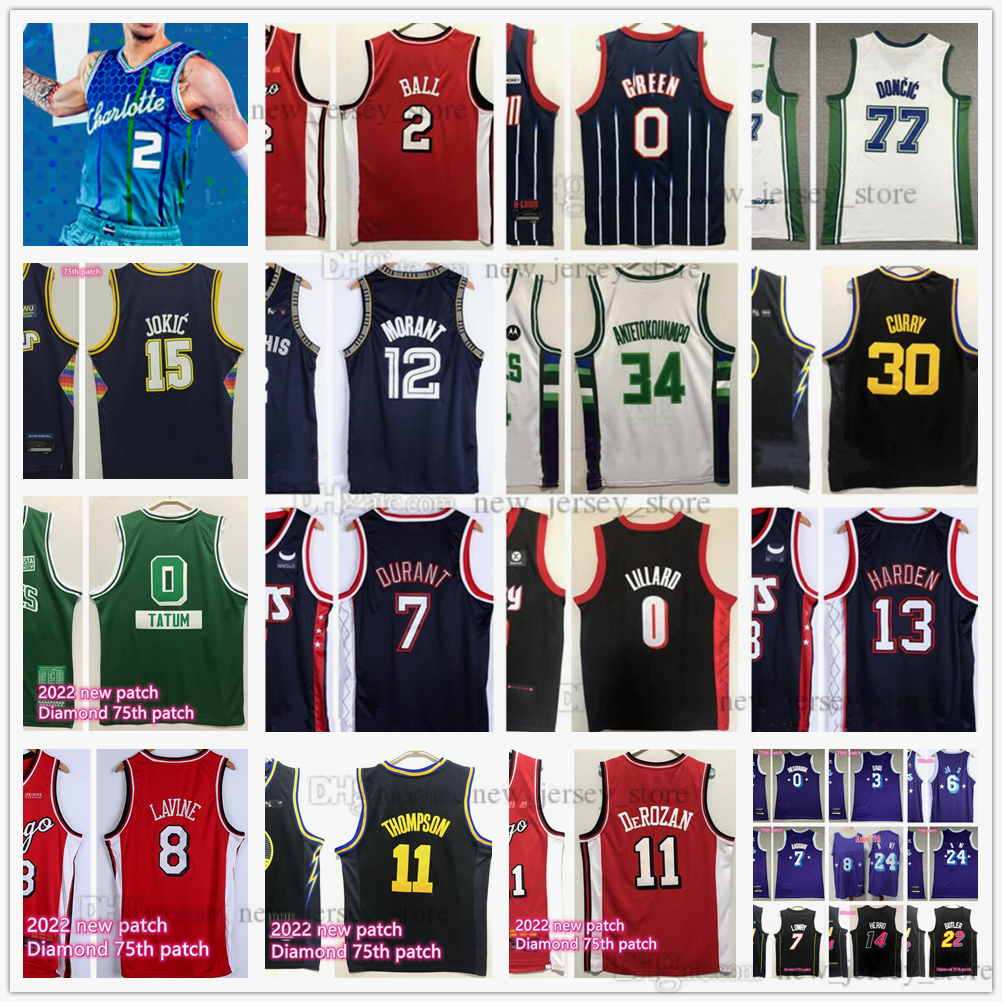 2022 Diamond 75th Anniversary City Basketball Jerseys 14Herro 7Lowry 22Butler 0Westbrook 7Anthony 3Davis 6James 13Harden 7Durant 0GreenTatumLillard 2Ball, Diamond 75th patch
2022 Diamond 75th Anniversary City Basketball Jerseys 14Herro 7Lowry 22Butler 0Westbrook 7Anthony 3Davis 6James 13Harden 7Durant 0GreenTatumLillard 2Ball, Diamond 75th patch