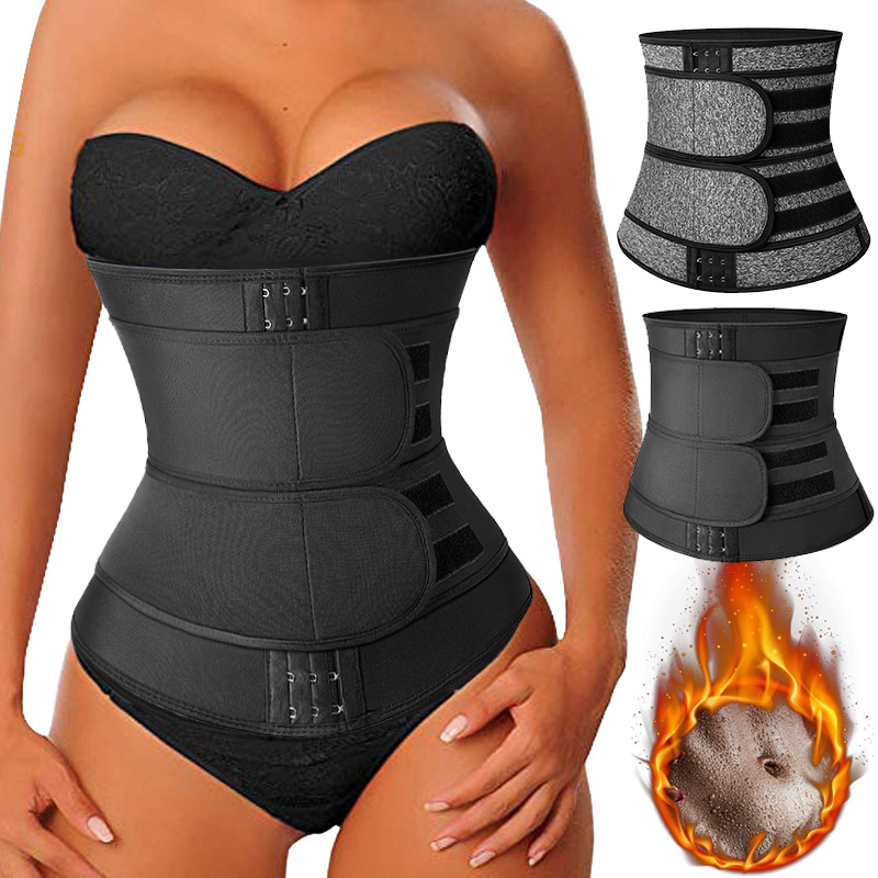Waist Shaper Women Body Shapers Sweat Sauna Slimming Belt Girdles Firm Control Waist Trainer Cincher Plus size S-3XL Shapewearfactory direct, Breathable
Waist Shaper Women Body Shapers Sweat Sauna Slimming Belt Girdles Firm Control Waist Trainer Cincher Plus size S-3XL Shapewearfactory direct, Breathable