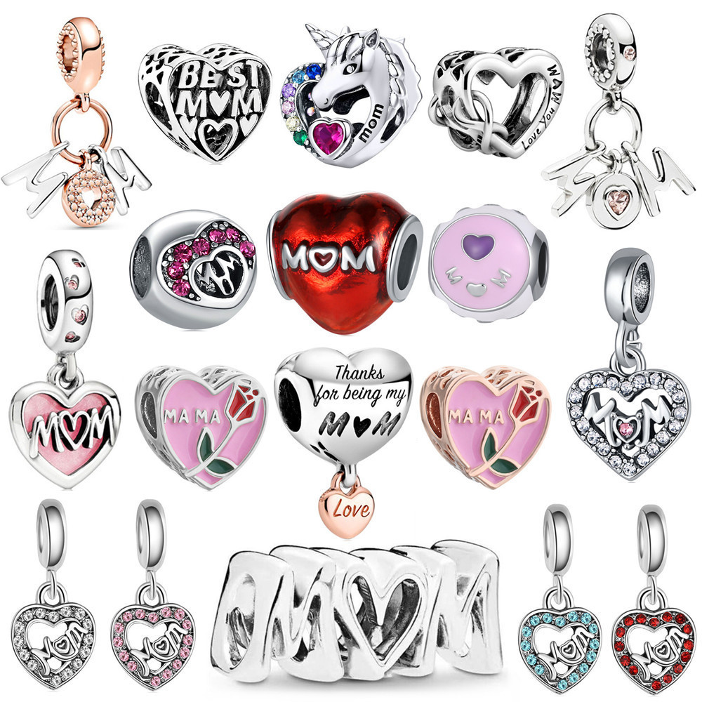 1PC Mom Dangle DIY Sparkling Beads Adapting Europe Original Pandora Charms Silver Color Bracelet Jewelry Mother's Day Gifts, Bronze;silver
1PC Mom Dangle DIY Sparkling Beads Adapting Europe Original Pandora Charms Silver Color Bracelet Jewelry Mother's Day Gifts, Bronze;silver