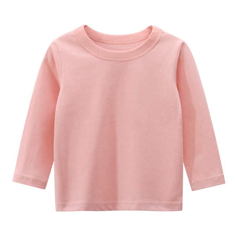 Melario Boys T-shirt Girls Clothing New Autumn Spring Fashion Children Top Long Sleeve Girls Cute Clothes Kid Pullover 210412