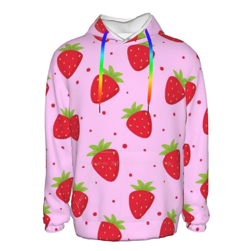 Men' Hoodies & Sweatshirts 3D Printing Sweatshirt Strawberry Cute Pink Food Kawaii Strawberries Fruit Drink Sweet, Fashion hoodie
Men' Hoodies & Sweatshirts 3D Printing Sweatshirt Strawberry Cute Pink Food Kawaii Strawberries Fruit Drink Sweet, Fashion hoodie
