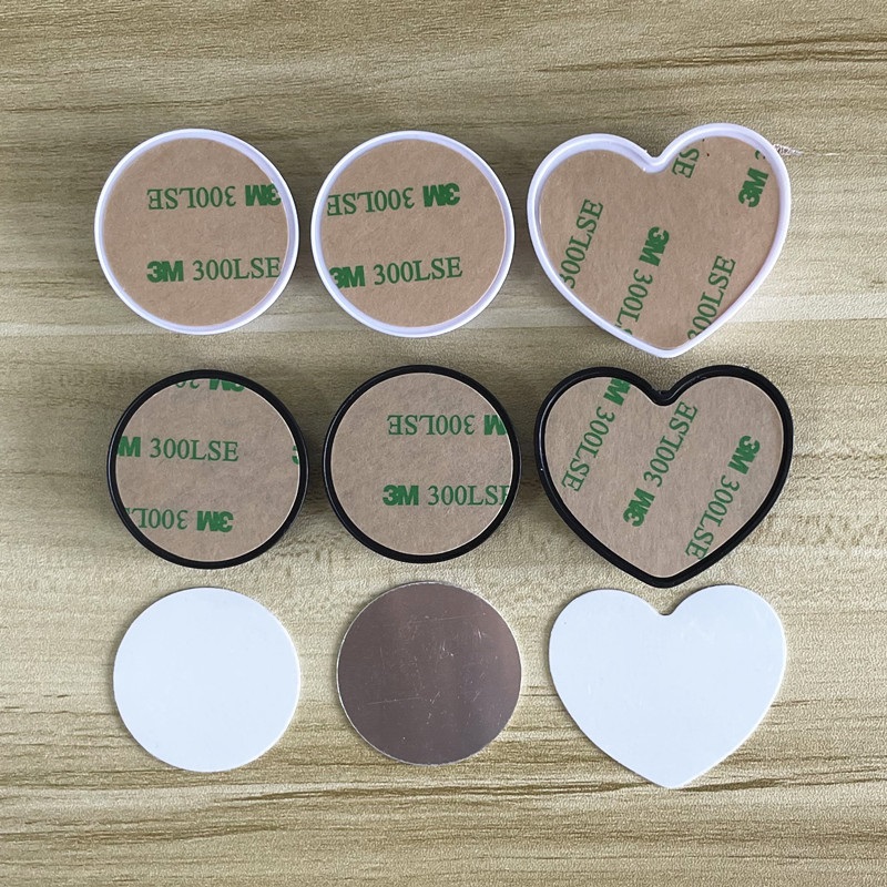 Round heart Sublimation Blank phone holder Plastic Stand With Metal insert heat trasnfer printing cellphone grip bracket
Round heart Sublimation Blank phone holder Plastic Stand With Metal insert heat trasnfer printing cellphone grip bracket