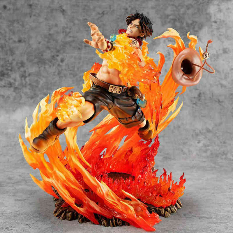 23cm Japan One Piece Portgas D Ace Action Figure Anime POP PVC 15th Anniversary Collection Model Dolls Toys for Boys Gifts X0503
23cm Japan One Piece Portgas D Ace Action Figure Anime POP PVC 15th Anniversary Collection Model Dolls Toys for Boys Gifts X0503