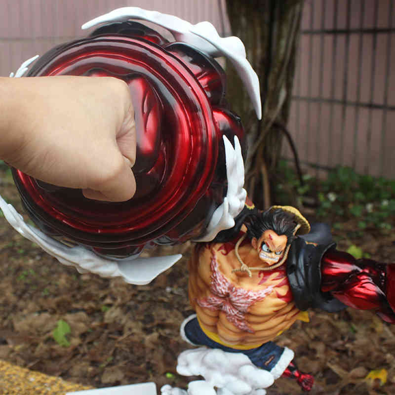 39cm Anime One Piece GK Monkey D Luffy Gear fourth Big fist Ver. pvc Collection Model Figure X0526, No box
39cm Anime One Piece GK Monkey D Luffy Gear fourth Big fist Ver. pvc Collection Model Figure X0526, No box