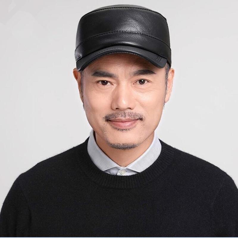 Berets Western Coverd Hat For Men PU Leather Winter Outdoor Dad Breathable Black Military Flat Male, Blue;gray
Berets Western Coverd Hat For Men PU Leather Winter Outdoor Dad Breathable Black Military Flat Male, Blue;gray