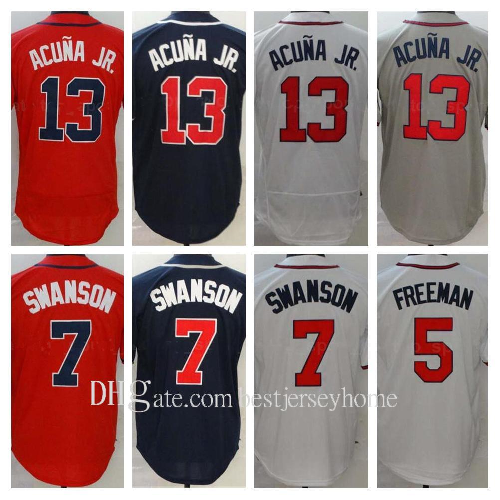 Custom 20 21 Ronald Acuna Jr. Jersey Atlanta Ozzie Albies Freddie Freeman Dansby Swanson Marcell Ozuna McGriff Austin Riley baseball jersey, Color 9
Custom 20 21 Ronald Acuna Jr. Jersey Atlanta Ozzie Albies Freddie Freeman Dansby Swanson Marcell Ozuna McGriff Austin Riley baseball jersey, Color 9