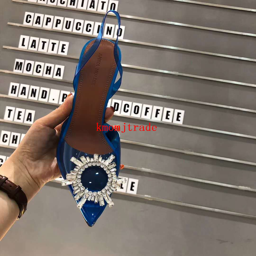 Amina Shoes Crystal-embellished Pvc Slingback Pumps Muaddi Restocks Begum Pvc, Black
Amina Shoes Crystal-embellished Pvc Slingback Pumps Muaddi Restocks Begum Pvc, Black