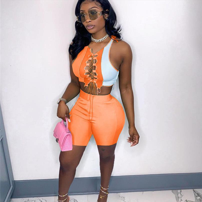 summer outfits patchwork two piece women tracksuits set bandage crop biker shorts for vacation night clubwear matching, Gray
summer outfits patchwork two piece women tracksuits set bandage crop biker shorts for vacation night clubwear matching, Gray