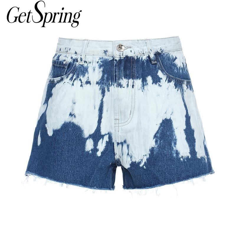 GetSpring Women Shorts Chinese Style Dye All Match Jean Straight High Waisted Sexy Denim Fashion Arrival 210601, Blue
GetSpring Women Shorts Chinese Style Dye All Match Jean Straight High Waisted Sexy Denim Fashion Arrival 210601, Blue