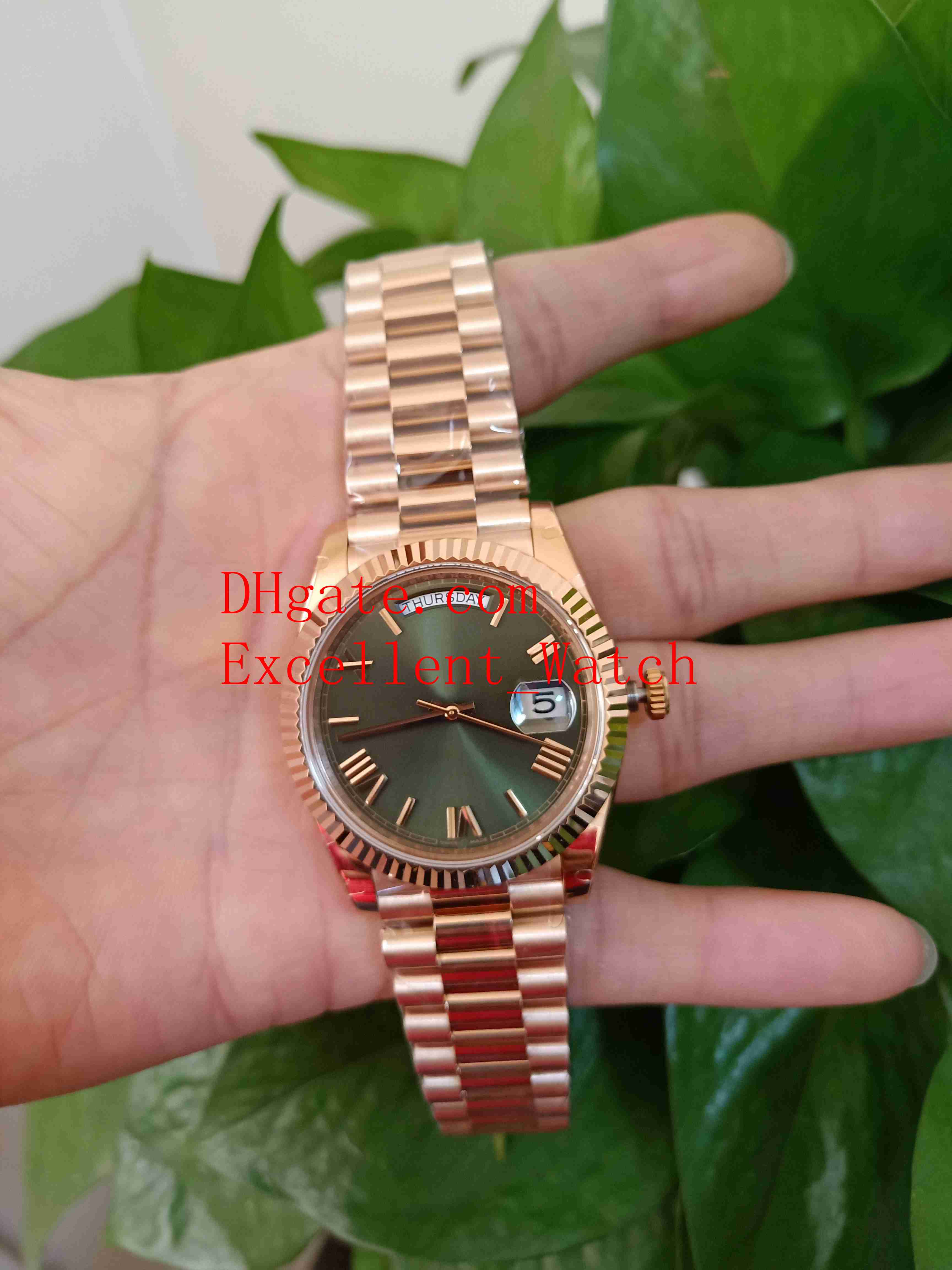 BP Factory Fashion Wristwatches Size 40 mm 228235 18k Rose Gold Green Dial 2813 Automatic Mechanical Mens Watch Watches
BP Factory Fashion Wristwatches Size 40 mm 228235 18k Rose Gold Green Dial 2813 Automatic Mechanical Mens Watch Watches