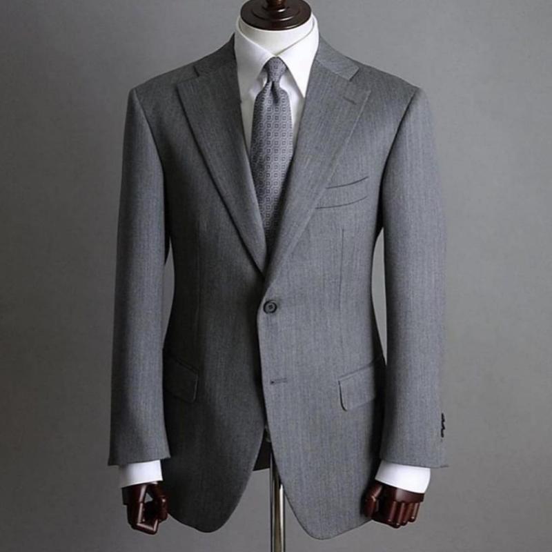 Men's Suits & Blazers (Jacket+Pants) Handsome Chic Business Grey Notch Lapel Slim Fit Tuxedo Wedding Man Suit 2 Piece Formal Blazer Custom M, Picture color
Men's Suits & Blazers (Jacket+Pants) Handsome Chic Business Grey Notch Lapel Slim Fit Tuxedo Wedding Man Suit 2 Piece Formal Blazer Custom M, Picture color
