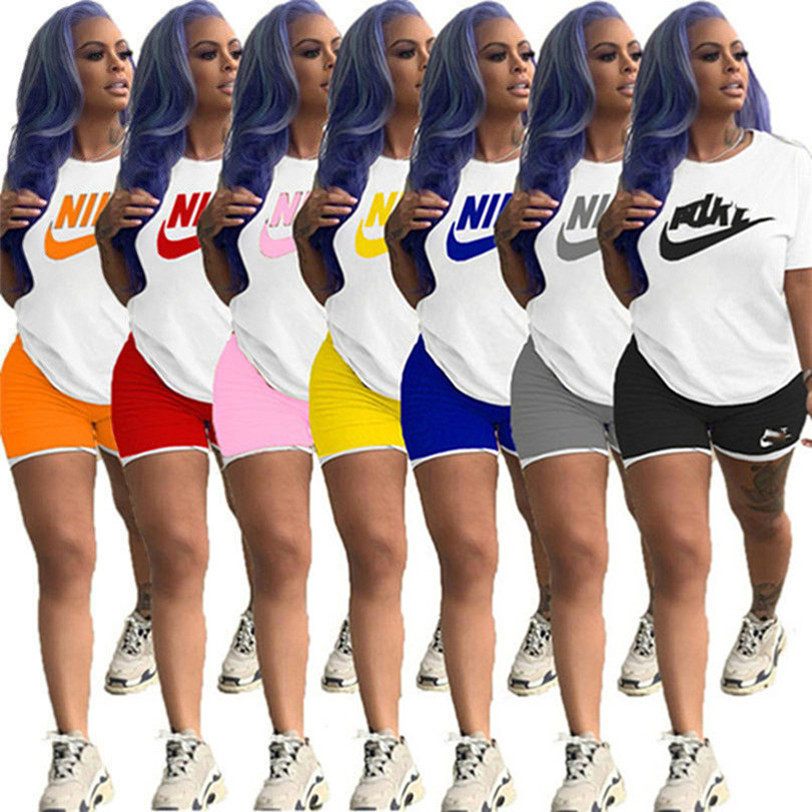 2022 Designer Women Letter Tracksuits Plus Size S-3XL Short Sleeve Two Piece Set T-shirt+Shorts Summer Jogging Suit Pullover Outfits Solid Color Sportswear DHL 3438, Mix color
2022 Designer Women Letter Tracksuits Plus Size S-3XL Short Sleeve Two Piece Set T-shirt+Shorts Summer Jogging Suit Pullover Outfits Solid Color Sportswear DHL 3438, Mix color