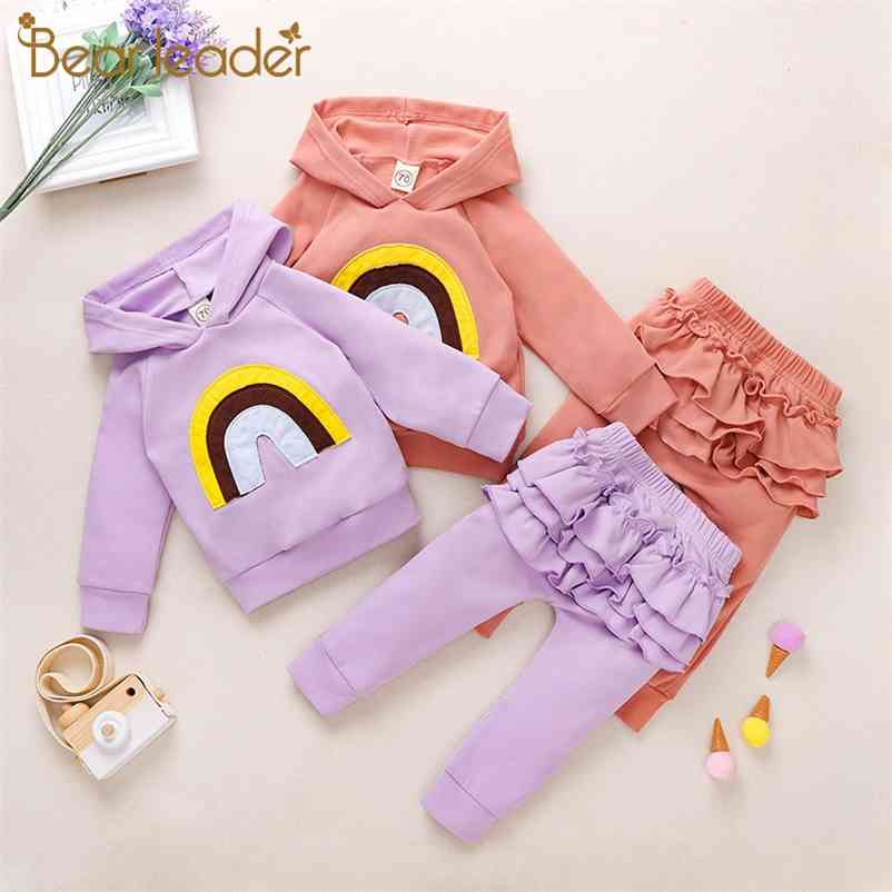 Baby Spring Autumn Clothing Toddler Boy Girls Clothes Rainbow Sweatshirt Hoodie Pleated Long Pants 2PCS Outfits 210429, Ah4632 purple
Baby Spring Autumn Clothing Toddler Boy Girls Clothes Rainbow Sweatshirt Hoodie Pleated Long Pants 2PCS Outfits 210429, Ah4632 purple